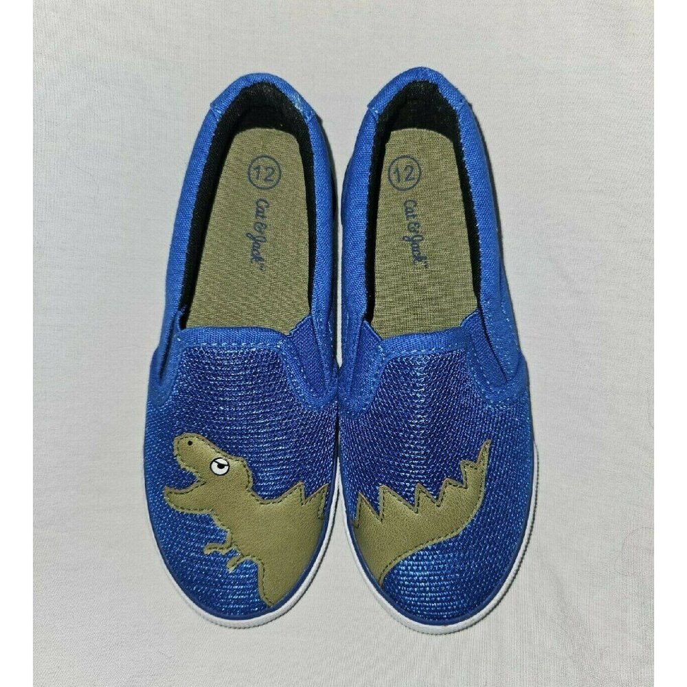 Cat And Jack Dinosaur T Rex Slide On Shoes 12